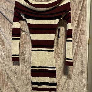 Off the shoulder dress